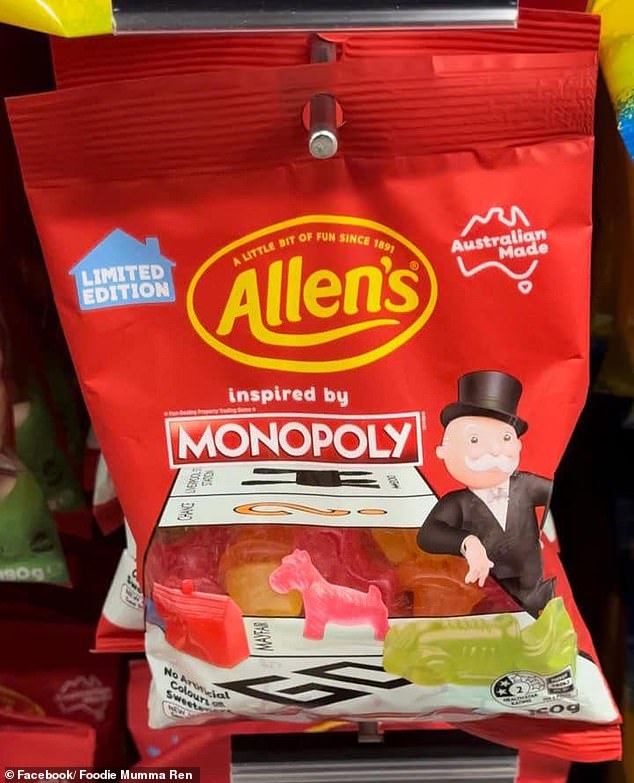 Fans across the country can now get their hands on Monopoly-inspired lollipops in the iconic Allen's flavours