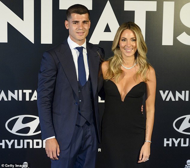 Alvaro Morata's wife, Alice Campello, has criticised the Spanish media's coverage of her husband