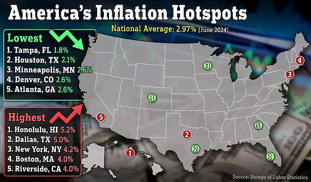 Americas inflation hot and cold spots revealed including the