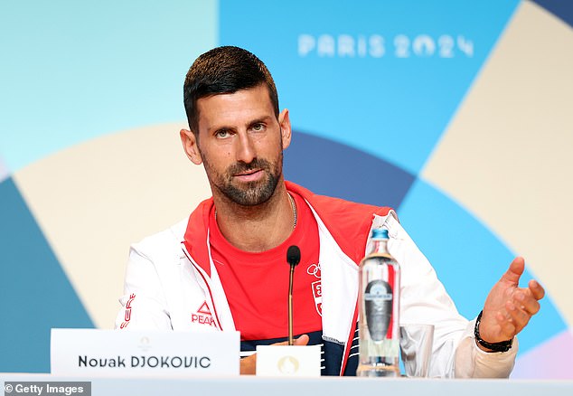 Novak Djokovic has paid tribute to Andy Murray ahead of the British star's final tournament