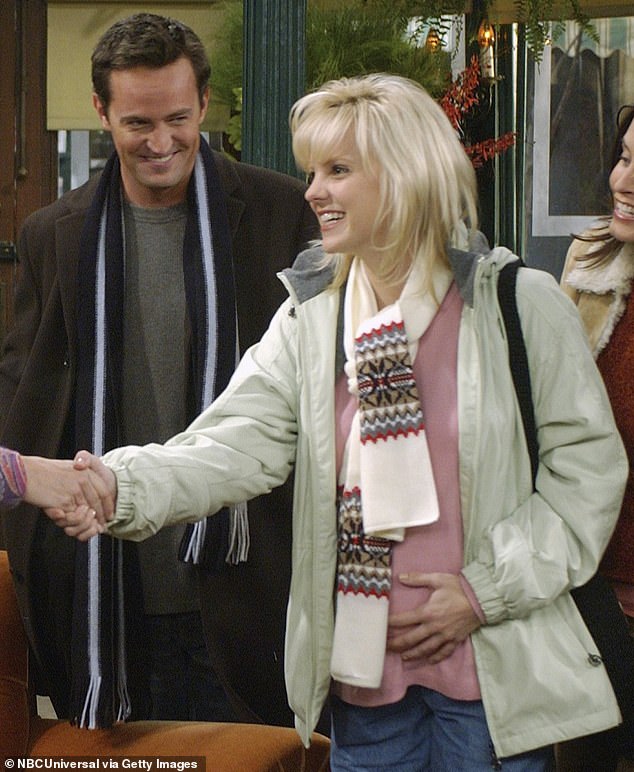 Anna Faris wishes she had had the chance to get to know Matthew Perry better when she guest-starred on the final season of Friends in 2004