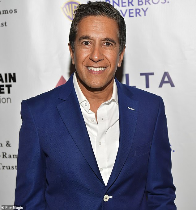 Pictured: CNN's chief medical correspondent Dr. Sanjay Gupta