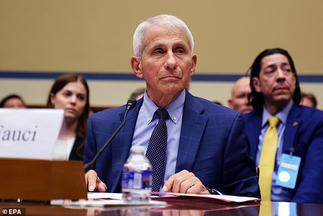 Anthony Fauci (pictured) denied a gunshot wound Donald Trump sustained during Saturday's attempted assassination: 'He's safe,' doctor told CNN viewers