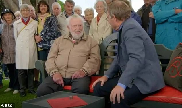 An Antiques Roadshow guest was left stunned when he discovered the staggering value of his silver slot machine and joked that he needed a 'bodyguard' to keep it safe