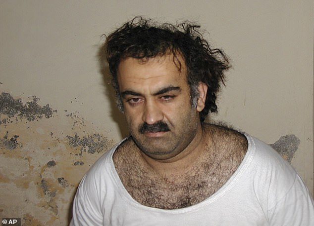 This Saturday, March 1, 2003, shows Khalid Shaikh Mohammad, the alleged mastermind behind the September 11 attacks, shortly after his arrest during a raid in Pakistan