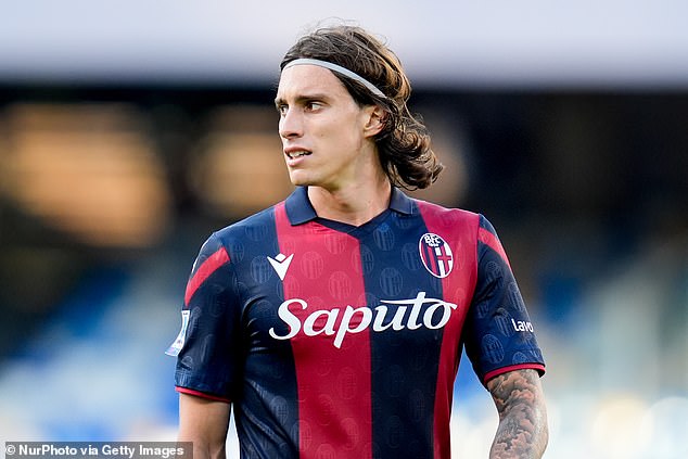 Arsenal are reportedly close to a deal with Bologna for defender Riccardo Calafiori