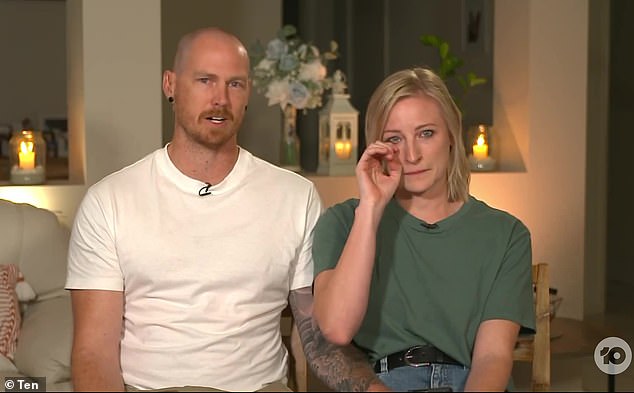 Aussie couple break down during The Project interview after their