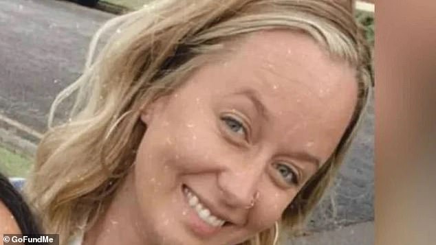 Australian woman Rebecca Ode (pictured) suffered a brain aneurysm while on holiday and is in intensive care at a hospital in Bali