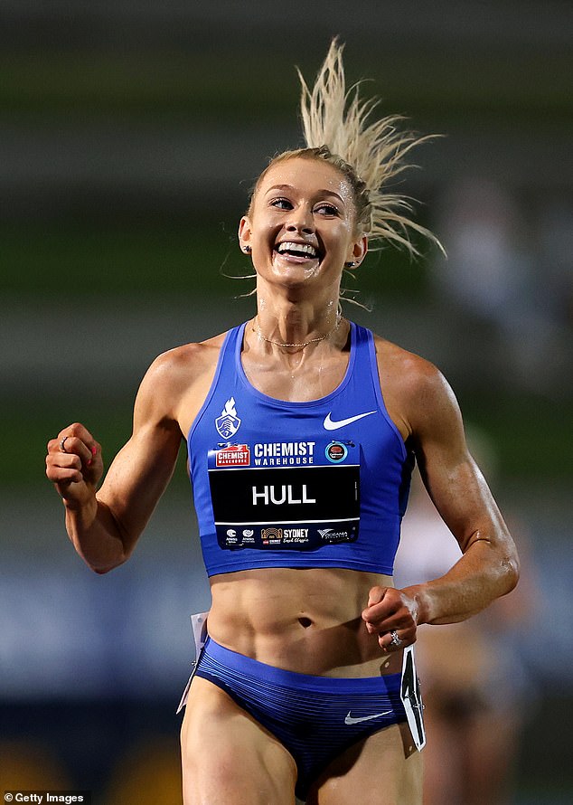 Hull has now joined the list of Australian track and field stars who could be on the podium when the Olympic Games begin in less than a month