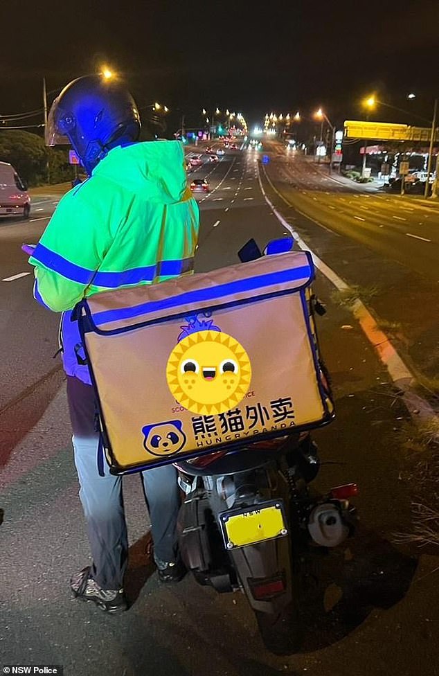 The Ryde Highway Patrol arrested the delivery scooter rider who later collected 385 penalty points and has now fled the country