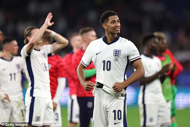 Mowbray said the phrase 'Teams that win tournaments often grow into tournaments' after the Three Lions beat Serbia 1-0 in the opening match of Euro 2024