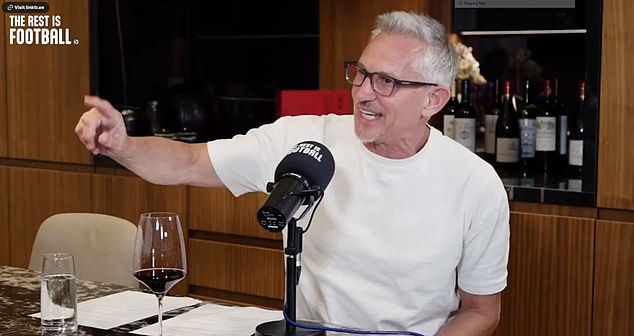 BBC staff were reportedly left 'unhappy and uncomfortable' by Gary Lineker's criticism of England manager Gareth Southgate on his podcast 'The Rest is Football'