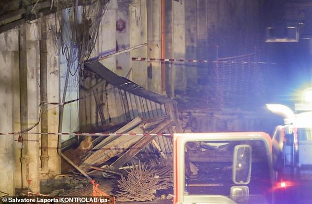 Two dead and 13 injured after a third-floor balcony of a residential building in the Scampia district of Naples collapsed on Monday evening