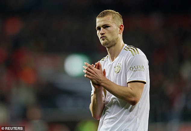 Bayern Munich defender Matthijs De Ligt is being pursued by Manchester United amid interest in the centre-back