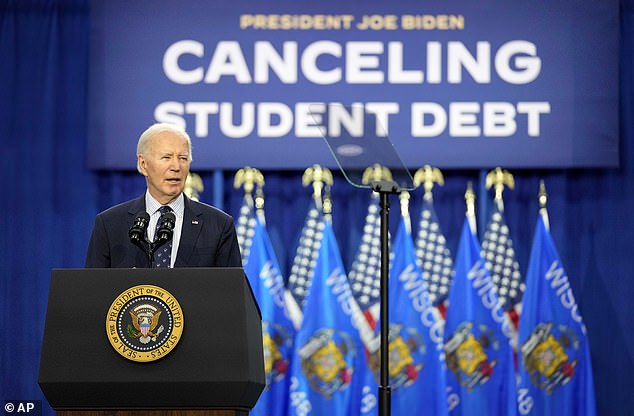 Biden announced efforts through the regulatory process on August 8, 2024, to cancel the student debt of more than 30 million borrowers