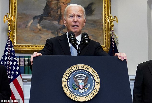 President Joe Biden spoke from the White House about the assassination of Donald Trump