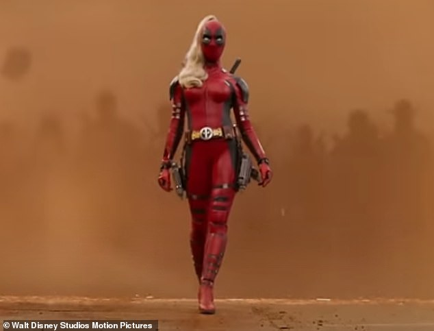 When Blake Lively wore a red top while kissing Ryan Reynolds as Deadpool, she hinted that she might be playing Lady Deadpool, which has long been speculated