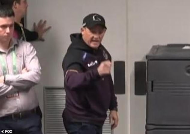 Broncos coach Kevin Walters was furious after the game and lashed out at his players