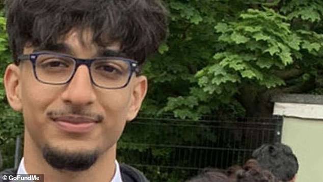 The 16-year-old from Hounslow, West London, who is known as Sajawal, was in the country for a youth football tournament