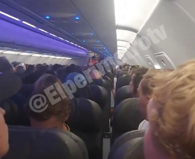 An Aer Lingus flight from Dublin to Mallorca was forced to land in France after an argument between a British couple spiralled out of control