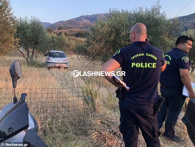 The victim was thrown to the ground and dragged off the road by the car, which drove through a fence and eventually came to a stop about 40 feet away in an adjacent field.