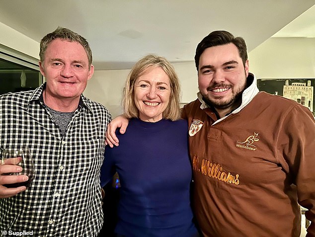 Bruce Lehrmann is pictured on the right with Margaret Cunneen SC and his former criminal defence lawyer, Steven Whybrow SC