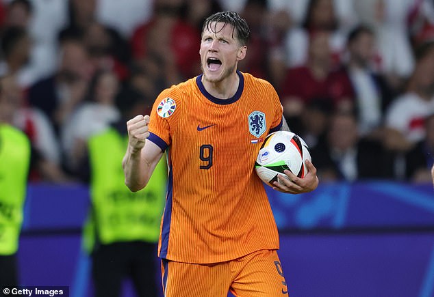 Wout Weghorst will play for the Netherlands against England in the semi-finals of the 2024 European Championship