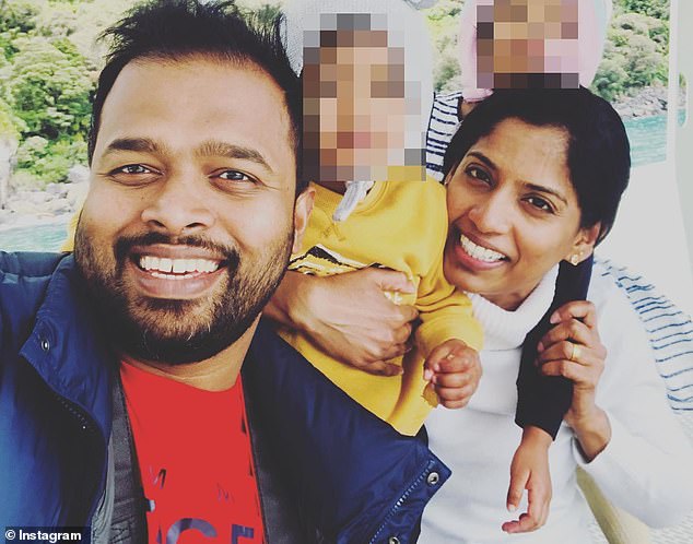 Nithin Paul and his young family moved to Cairns from New Zealand in 2021