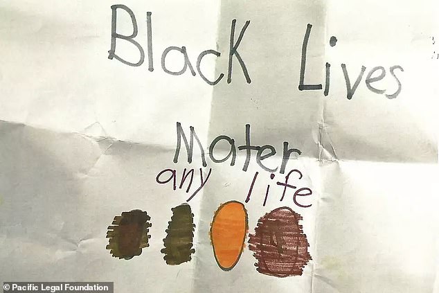 A California judge has ruled that teachers were right to punish a 7-year-old girl over a Black Lives Matter drawing because 'she is too young to have First Amendment rights'