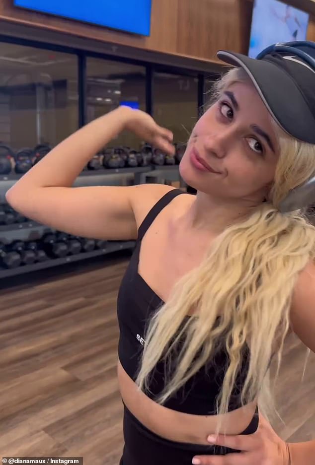 Camila Cabello's fans got a glimpse of her grueling workout with trainer Diana Maux in a new Instagram video