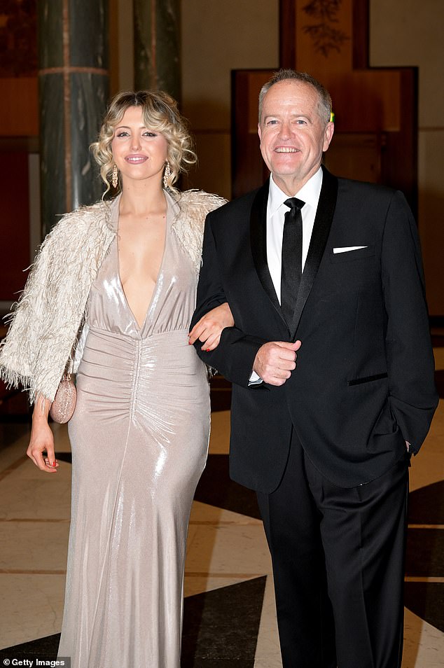 Georgette Shorten proved you don't have to spend a fortune to be the star of the ball as she dazzled in her $60 dress