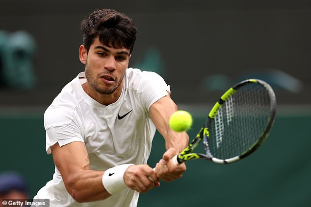 Carlos Alcaraz moves one step closer to second consecutive Wimbledon final after defeating Tommy Paul