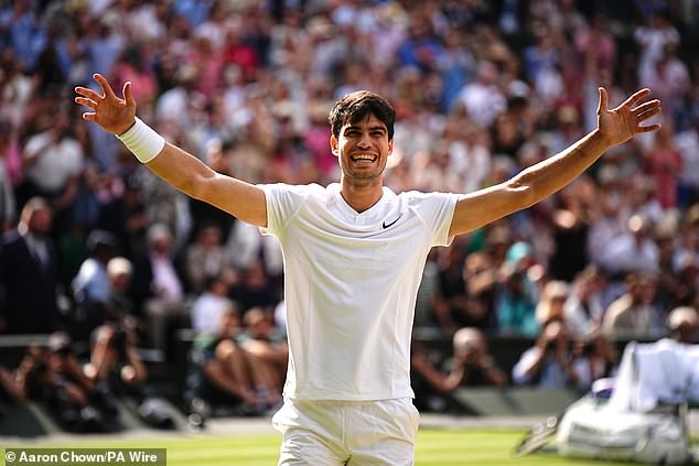 Carlos Alcaraz has won Wimbledon for the second year in a row after beating Noval Djokovic in the final