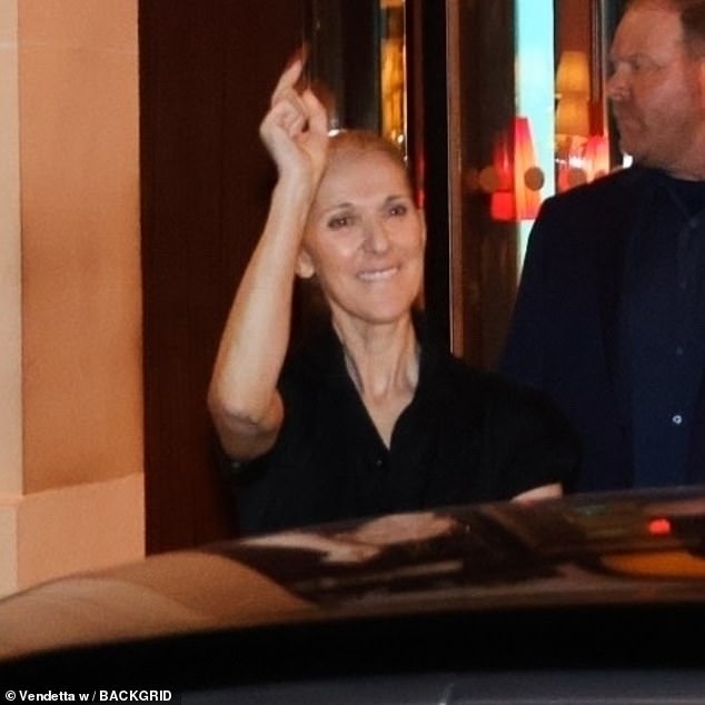 Celine Dion arrived back at her Paris hotel at 1:30am on Wednesday amid rumours she would perform at the Olympic Games opening ceremony on Friday.