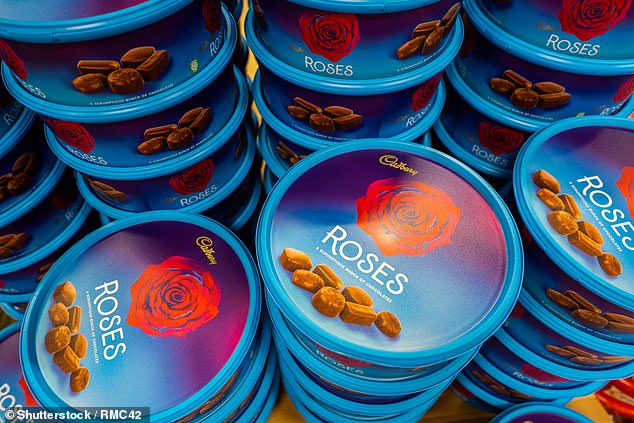 Chocolate lovers are left baffled after a Cadbury fan revealed a hidden detail on the Roses selection boxes (stock image)