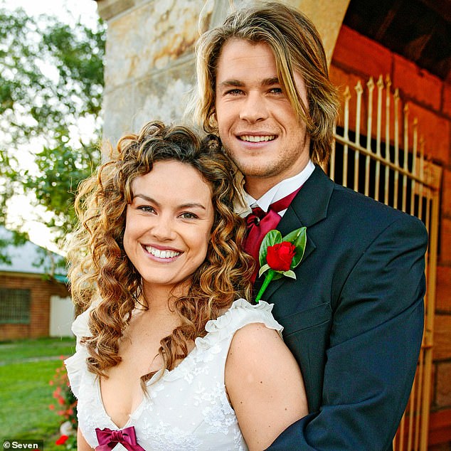 She starred alongside Chris Hemsworth, who played Kim Hyde from 2004 to 2007. The on-screen couple walked down the aisle, with Amy having the unique feat of being Hemsworth's first 