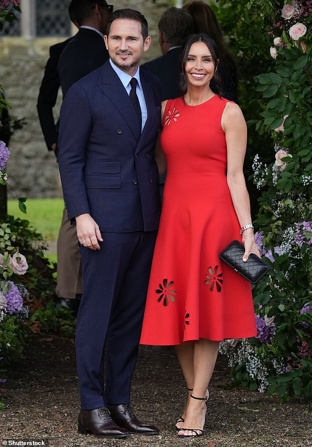 The Irish presenter, 45, who has been married to football manager Frank, 46, since 2015, claimed she values ​​the relationship Frank has with her family (both pictured in 2021)