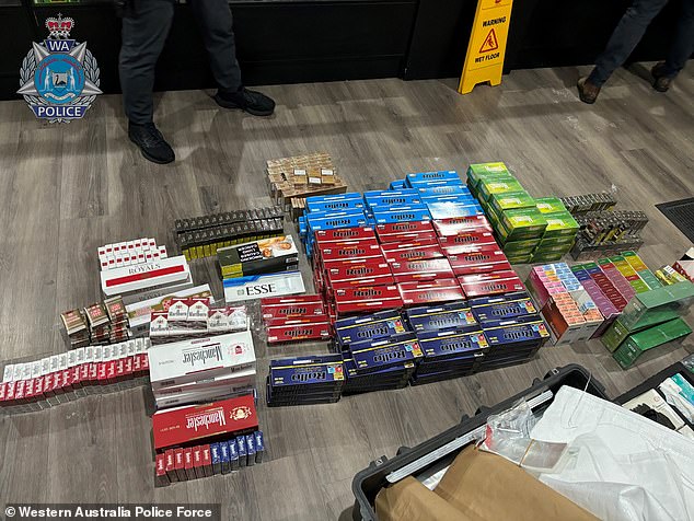 More than 200,000 cigarettes, 16,000 vapes and 150kg of loose tobacco have been seized in raids linked to a multi-million dollar illegal tobacco trafficking ring