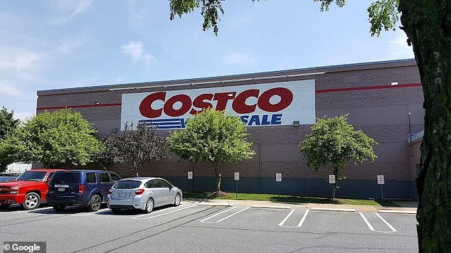 A Costco in Lancaster has an area in its parking lot reserved for customers with horse and buggies instead of cars