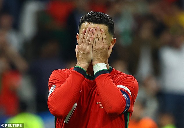 Cristiano Ronaldo's quest for his first goal at Euro 2024 was stopped from the penalty spot by Slovenian goalkeeper Jan Oblak