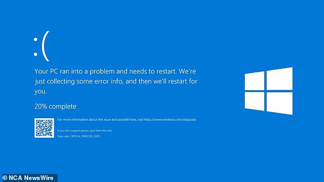 More than eight million devices were affected by the Microsoft outage