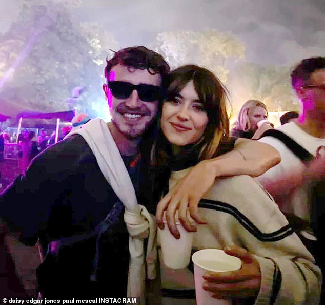 Daisy Edgar Jones spent the weekend partying together at Glastonbury with her Normal People co-star Paul Mescal