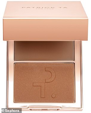 Laufer raved about Patrick Ta's cream and powder bronzing duo