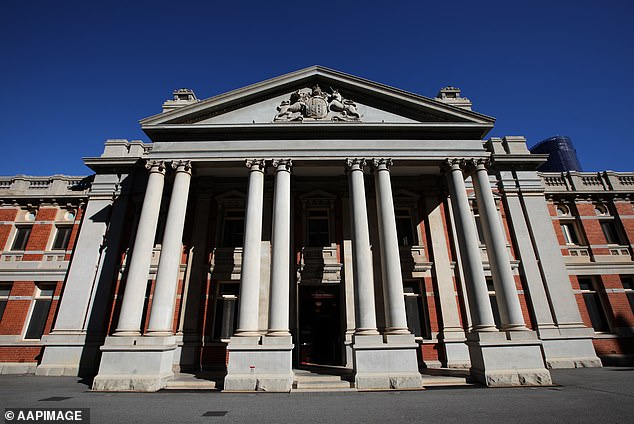 Judge Fiannaca highlighted Huish's use of strangulation as very serious and declared him a repeat offender of domestic violence (pictured, Perth Supreme Court)