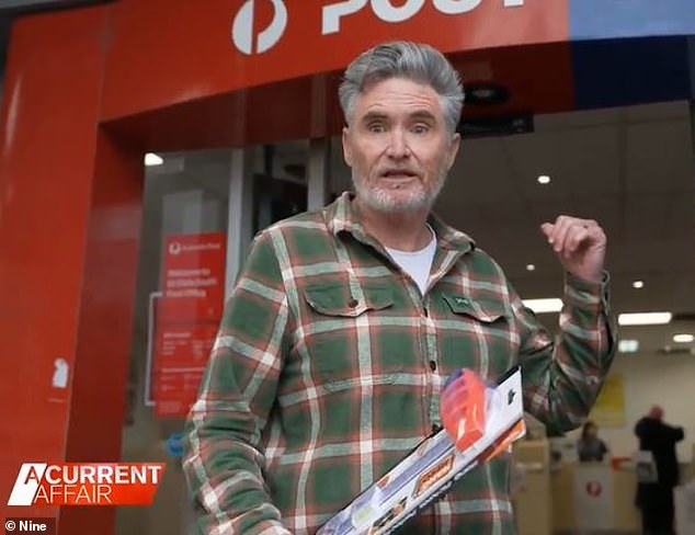 Dave 'Hughesy' Hughes has joined a community fight to save his local post office in suburban Melbourne amid a series of Australia Post closures