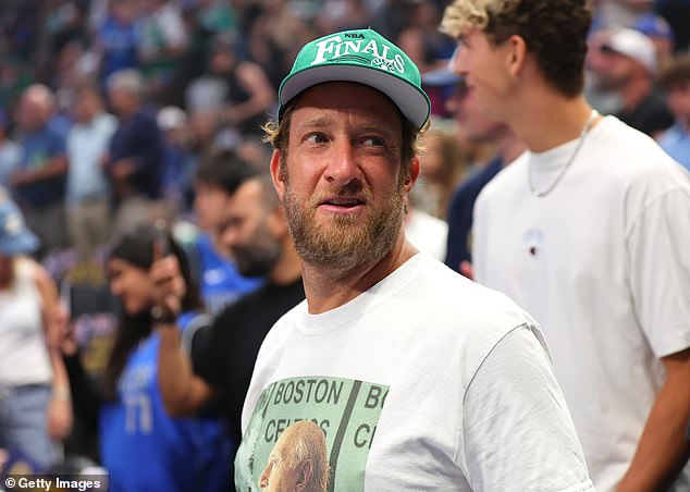 Dave Portnoy joked about buying the Celtics after the team went up for sale on Monday