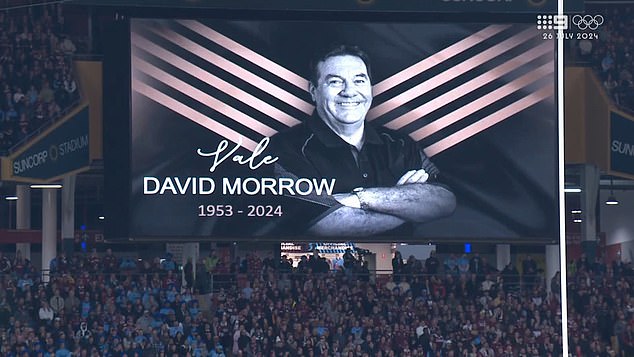 David Morrow Footy pays emotional tribute to legendary commentator before