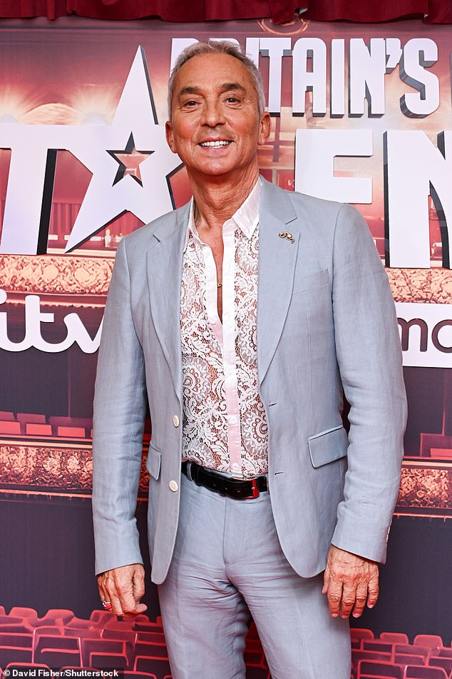 The former Big Brother presenter was judge Amanda Holden, 53, on her Heart radio show but has now ruled herself out of the ITV panel (Bruno Tonioli pictured)