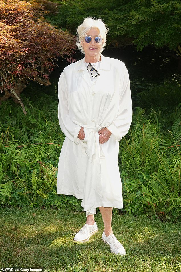 Deborra-Lee Furness (pictured) is single and in a fun mood. The 68-year-old looked relaxed and chic as she attended the Louis Vuitton Hamptons Garden Party in New York on Saturday