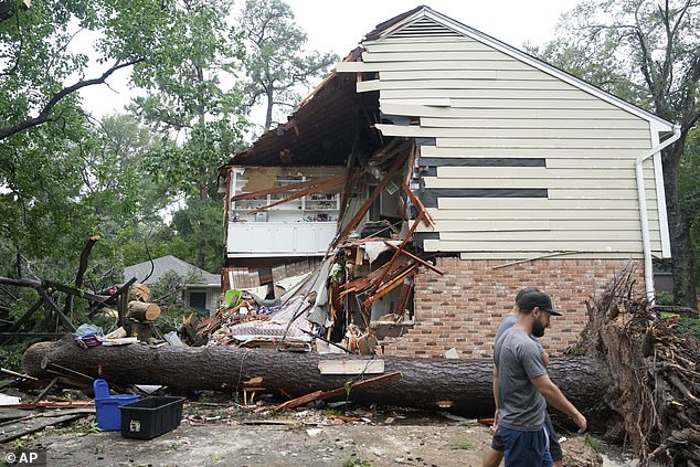 The superstorm brought howling winds and torrential rain to the southern state on Monday, killing eight people and leaving more than 2.7 million without power.